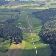 Flugwegposition um 09:17:39: Aufgenommen in der Nähe von Alb-Donau-Kreis, Deutschland in 1102 Meter